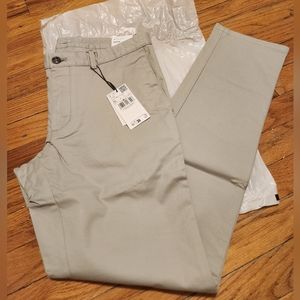 Slim fit serge chino trousers  Mango